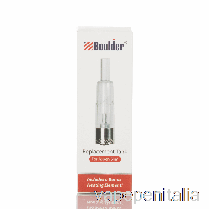 Serbatoio Sostitutivo Sottile Per Penna Vape Boulder Aspen